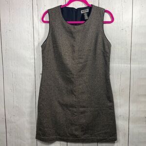 Gap Premium Wool Blend Sleeveless Sheath Dress Size 10 Classic Workwear Career